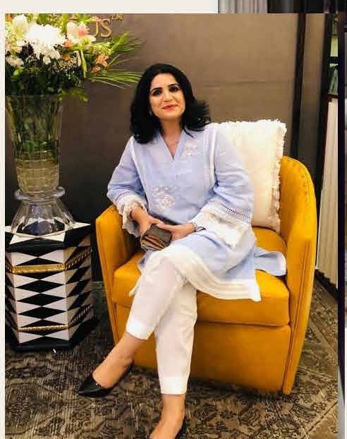 Humaira Fazal, founder of Humaira Fazal Designs